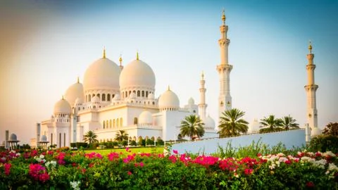 Largest Mosque in the World Stock Photos