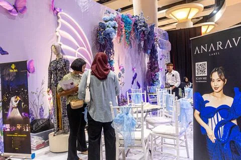 The largest Pre Wedding and wedding Needs Exhibition of 2024 Stock Photos