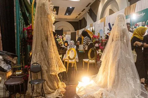 The largest Pre Wedding and wedding Needs Exhibition of 2024 Stock Photos