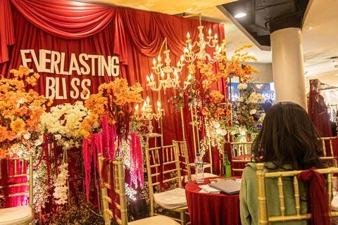 The largest Pre Wedding and wedding Needs Exhibition of 2024 Stock-Fotos