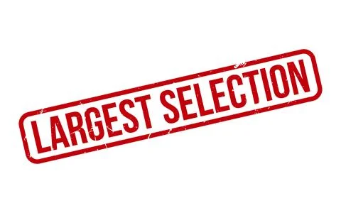 Largest Selection Rubber Stamp Seal Vector Stock Illustration