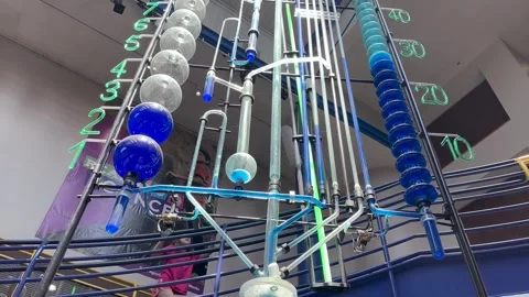 Largest Water Clock Stock Footage 246402991
