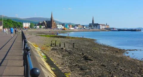 Largs Sea-Front Stock Photos