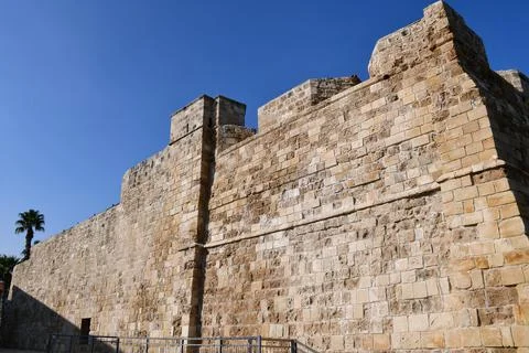 Larnaca Castle in Cyprus Stock Photos