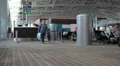Larnaca international airport hall, Cyprus HD Footage