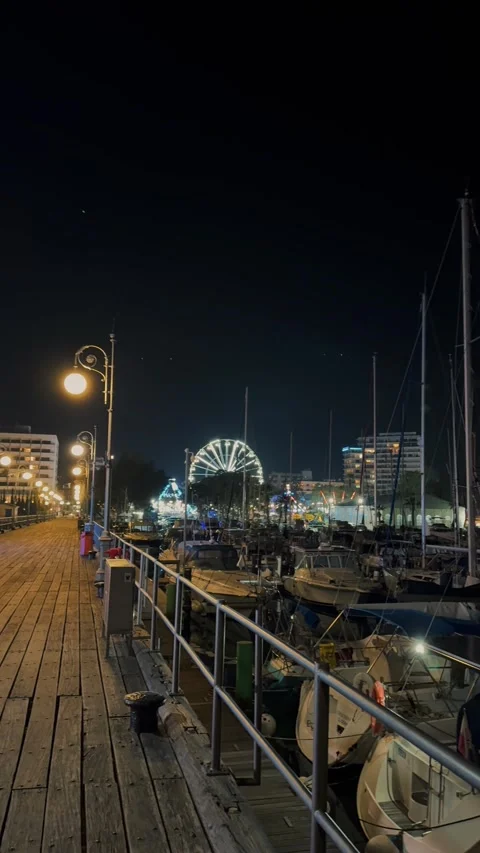 Larnaca Marina 13 Stock Footage 318356104