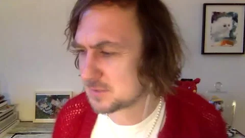 Lars Eidinger talks about acting and his new film 'Persian Lessons' - 2021 Video stock 154334723