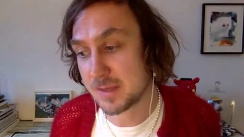 Lars Eidinger talks about his movie character in film 'Persian Lessons' - 2021 Stock Footage 154334526