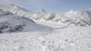 The Larsen Ice Shelf In Antarctica Becomes A Victim Of Global Warming. Stock Footage
