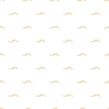 Larva or maggot insect generating seamless pattern background Stock Illustration