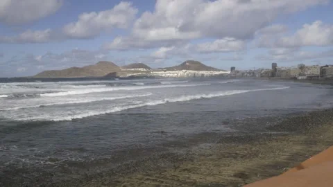 LAS PALMAS Stock Footage 256232645