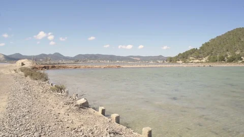 Las Salinas, Ibiza Video stock 83044638