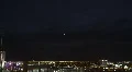 Las Vegas 2010 - night facing west - 1 - ultra wide shot airplanes approach Video HD