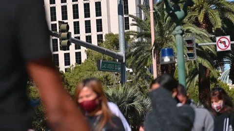 Las Vegas 2021 Video stock 167336667