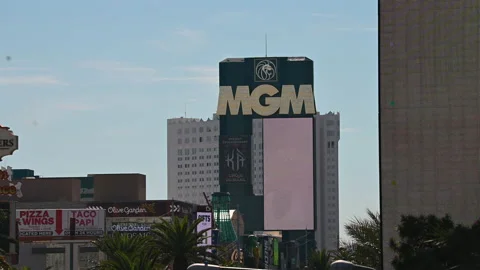Las Vegas 2021 Video stock 167336964