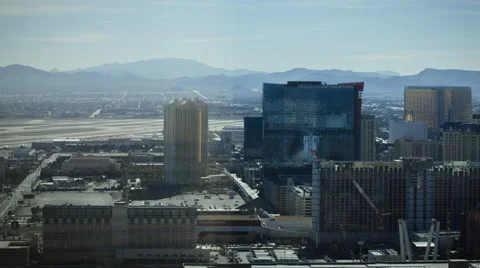 Las Vegas Airport Timelapse, Nevada Stock Footage 59677549