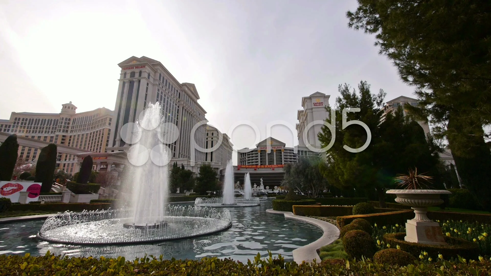 Fountain in the Caesars Palace, Las Vegas by KennyartVargas on