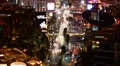 Las Vegas Cityscape 04 Time Lapse The Strip Tilt Up HD Footage