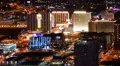 Las Vegas Cityscape 13 Time Lapse Downtown Pan R HD Footage