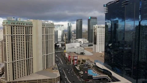 Las Vegas Cloudy Timelapse Stock Footage 130215665