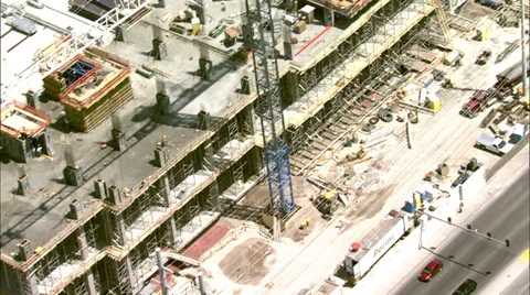Las Vegas Construction Stock Footage 37277670