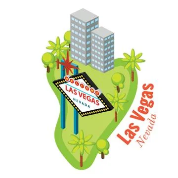 Las Vegas Ilustración de archivo