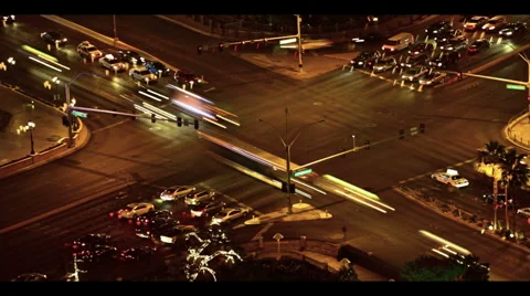 Las Vegas Intersection time-lapse Vídeo Stock 955508