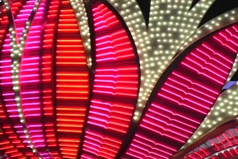Las Vegas Lights Stock Footage 97509