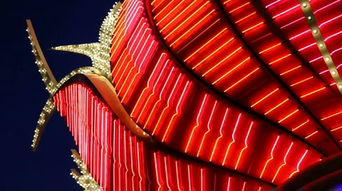 Las Vegas Neon ::  HD1080 Stock Footage 6929812