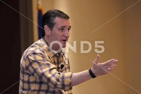 LAS VEGAS, NEVADA, DECEMBER 17, 2015: Republican Presidential candidate Sen. Ted Stock Photos