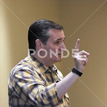 LAS VEGAS, NEVADA, DECEMBER 17, 2015: Republican Presidential candidate Sen. Ted Stock Photos