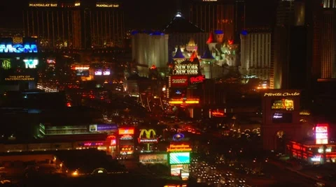 Las Vegas Night Stockbeeldmateriaal 8761508