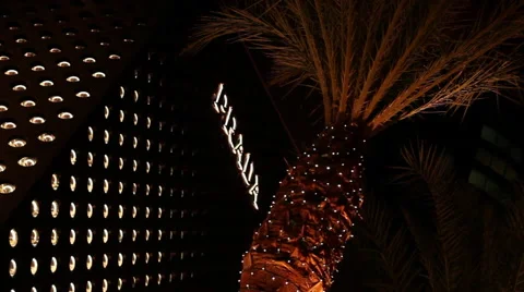 LAS VEGAS - PAN TO PRADA Stock Footage 40714262