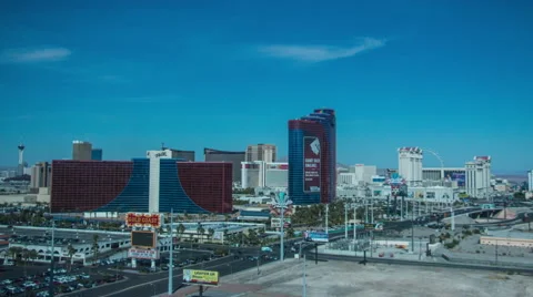 Las Vegas Panorama Stock Footage 49834579