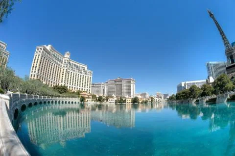 Las Vegas Reflection Foto stock