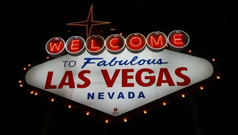Las Vegas Sign Stock Footage 10717054