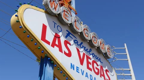 Las Vegas Sign Stock Footage 49834582