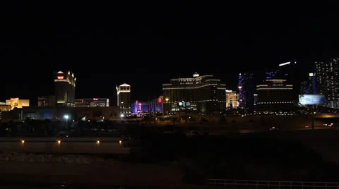 Las Vegas Skyline Stock Footage 22565546