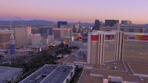 Las Vegas Skyline Stock Footage