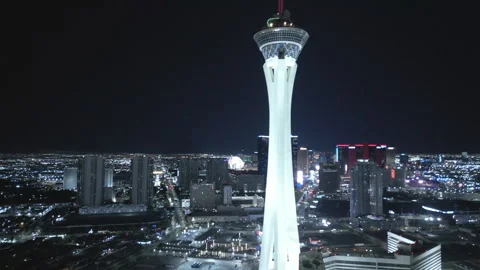 Las Vegas Skyline Stock Footage 287432572