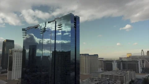 Las Vegas Skyscraper time-lapse Stock Footage 130215571