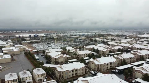 Las Vegas Snow Stock Footage 153556140