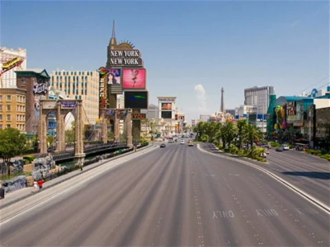 Las Vegas Strip - Day 400x300 Stock Footage