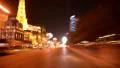 Las Vegas Strip Driving Time Lapse POV Vehicle Hyperlapse Shot in Nevada USA 4k or 4k+ Resolution