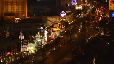 Las Vegas, The Strip Stock Footage 23335485