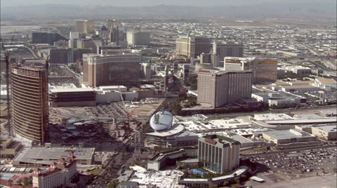 Las Vegas The Strip Stock Footage 38070944