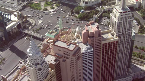 Las Vegas The Strip Stock Footage 38073975