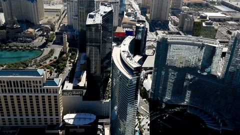 Las Vegas Strip Stock Footage 87491517