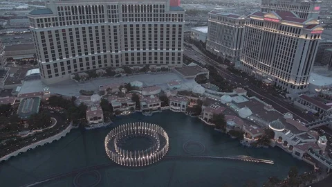 Las Vegas Strip Stock Footage 97281663