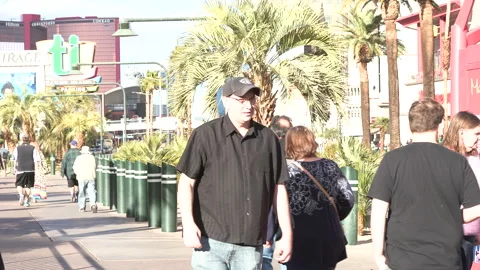 Las Vegas Strip Stock Footage 194575631